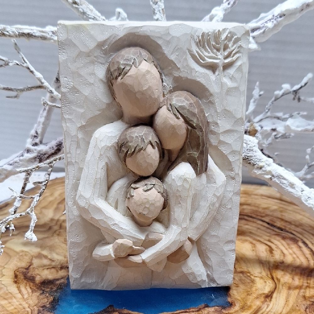 #AFF Willow Tree  Plaque  "Family" A Lifetime Of Love Year 2001